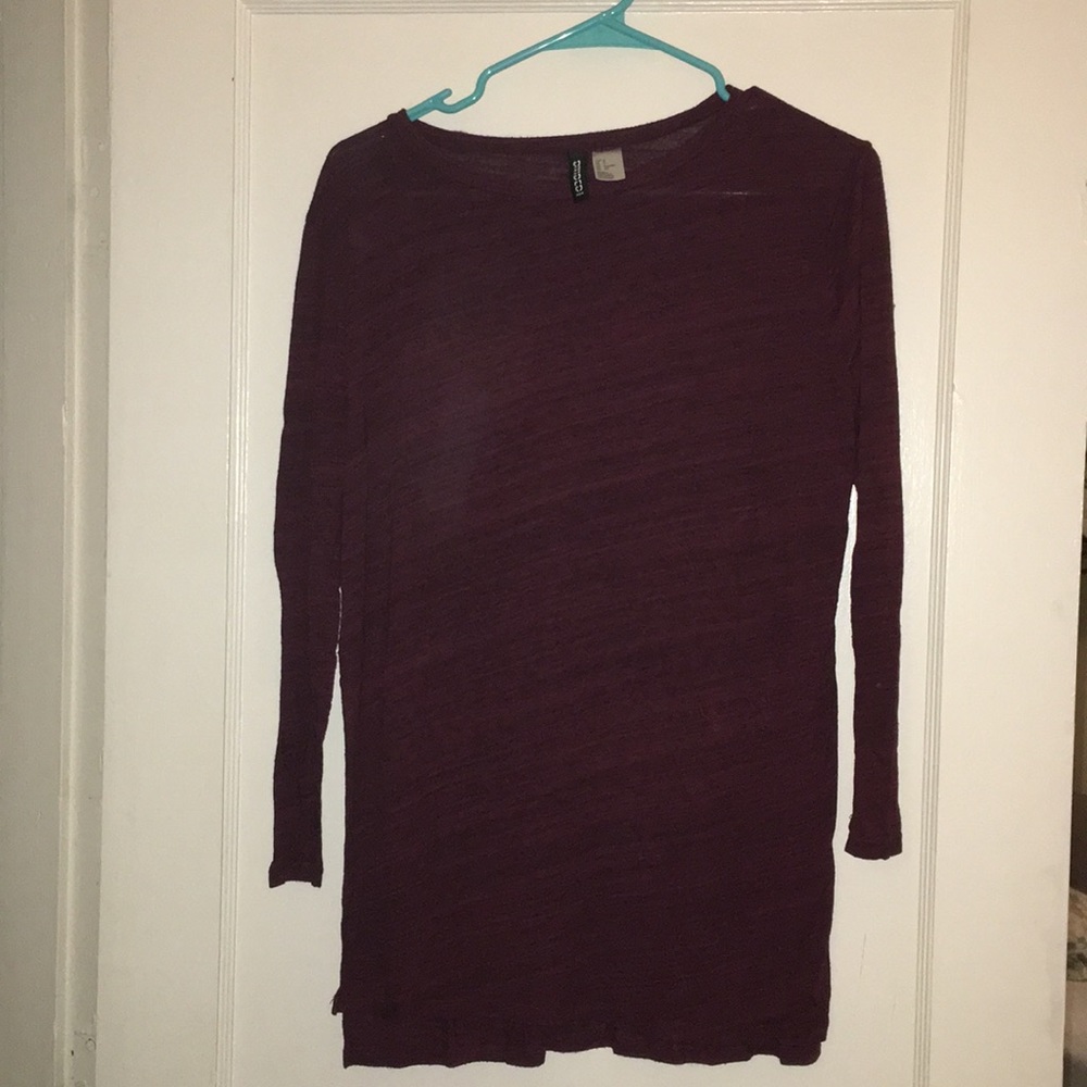 Maroon H&M Blouse US size S